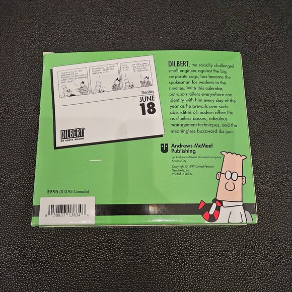BRAND NEW DILBERT BIG THINGS ARE COMING MY WAY SOON 1998 CALENDAR BY SCOTT ADAMS - Picture 3 of 14